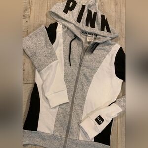 VS PINK Zip Up Hoodie Large